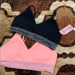 Pack of TWO Juicy Couture bras!